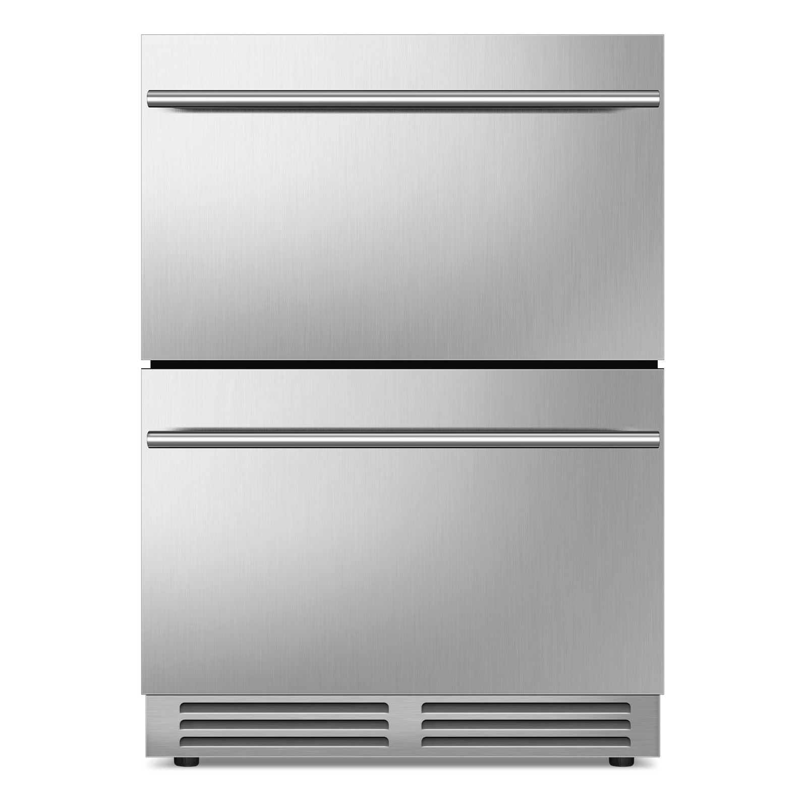 Nipus Classic Series 24" Drawer Beverage Refrigerator Silver with